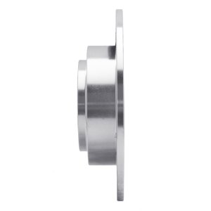 Subaru Outback Brake Rotor (1) - Rear Left - R1 Concepts - Drilled & Slotted - Silver - `00-`06